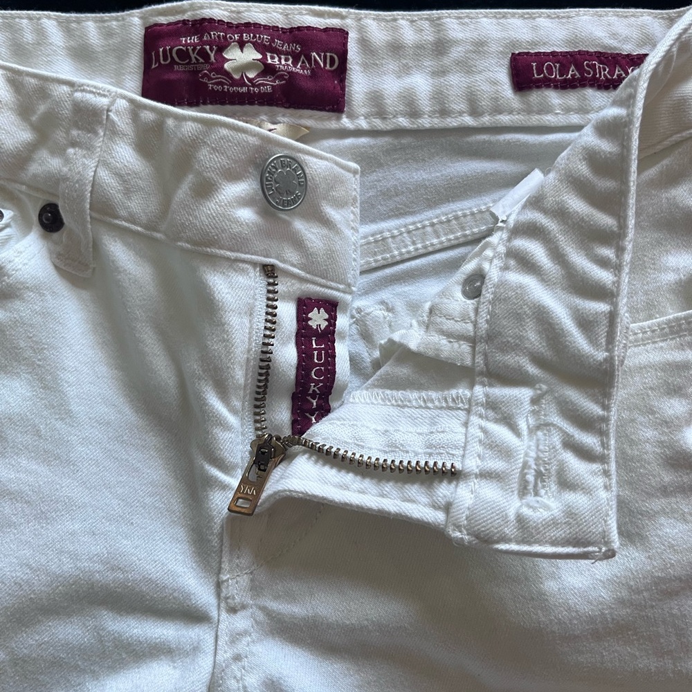 Lucky Brand Women's White Jeans